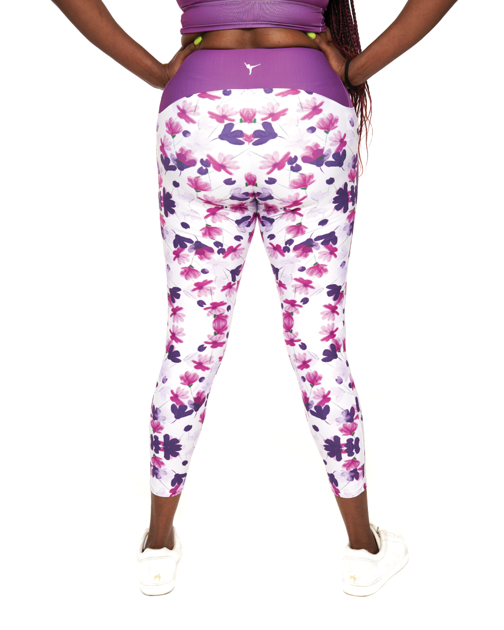 Corsage Leggings - Lilac in 2023  Pink ladies, Pink leggings, Pink purple