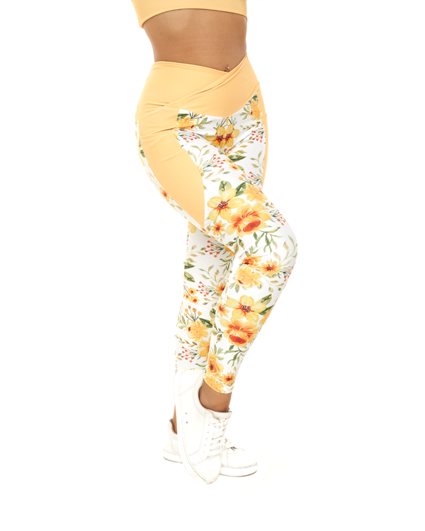 Crossover Leggings | Pomona | Secret Garden