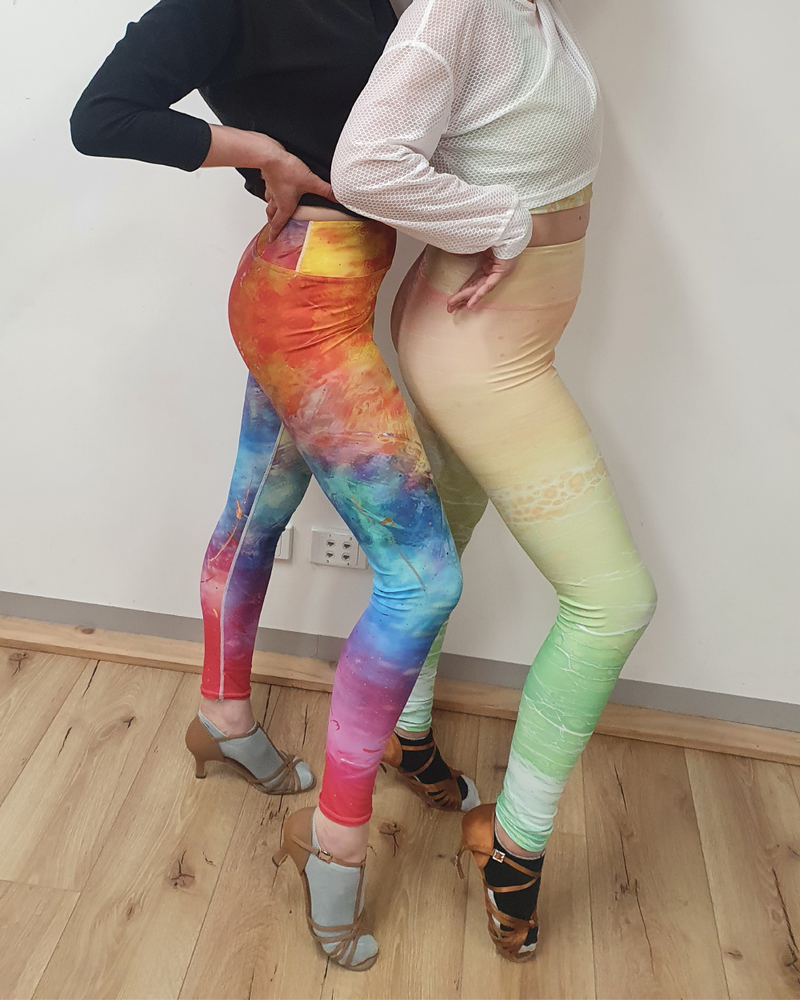 Fitness Leggings | Rainbow One