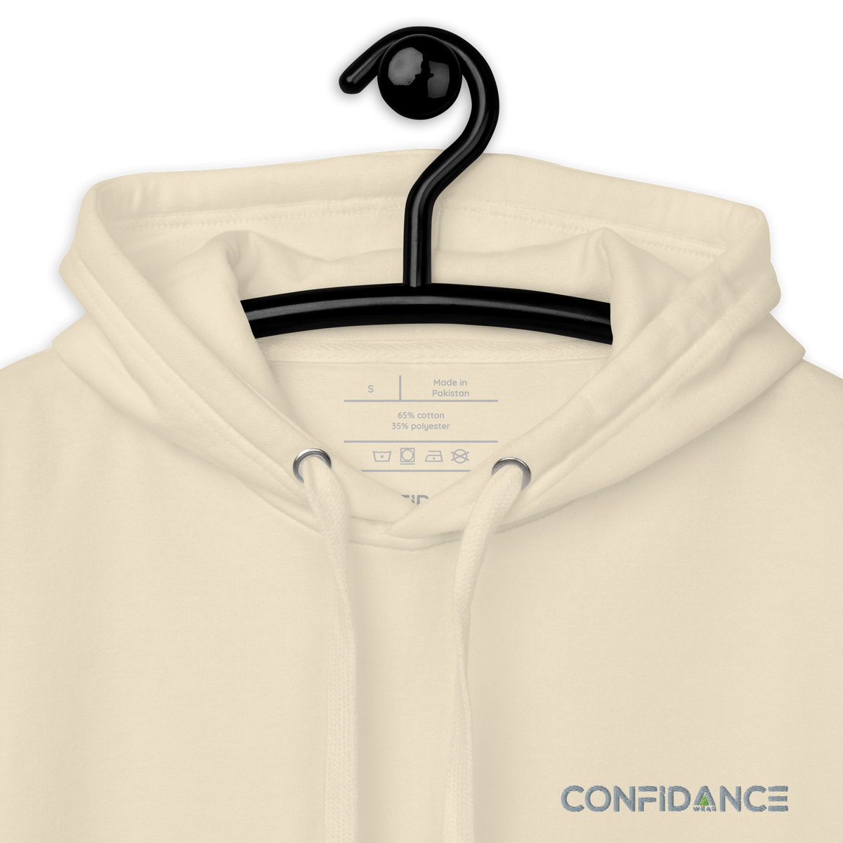 blaze hoodie bone closeup