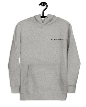blaze hoodie grey on hanger front