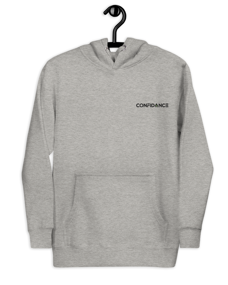 blaze hoodie grey on hanger front