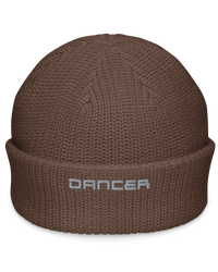 Fisherman beanie brown