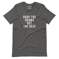 simple tee unisex fit asphalt flat
