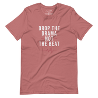 simple tee unisex fit mauve flat