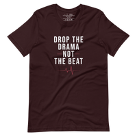 simple tee unisex fit oxblood flat