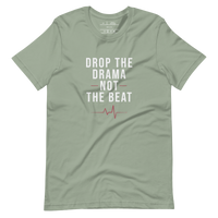 simple tee unisex fit sage flat