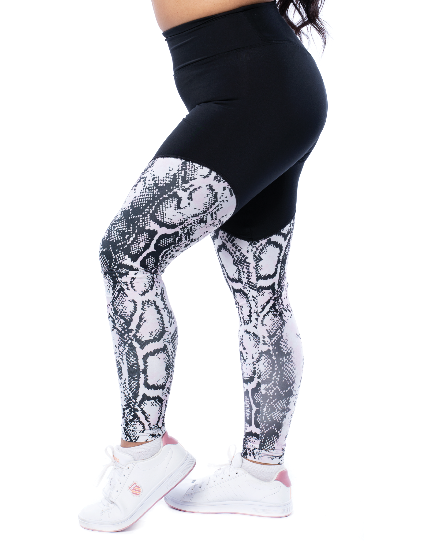 Patterned compression leggings best sale