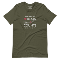 unisex confidance tee military green
